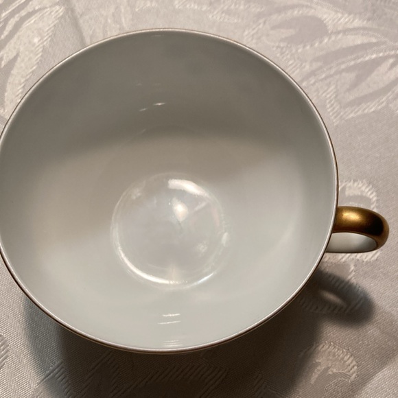 NORITAKE America pattern translucent porcelain cup/saucer $20 - Picture 7 of 8